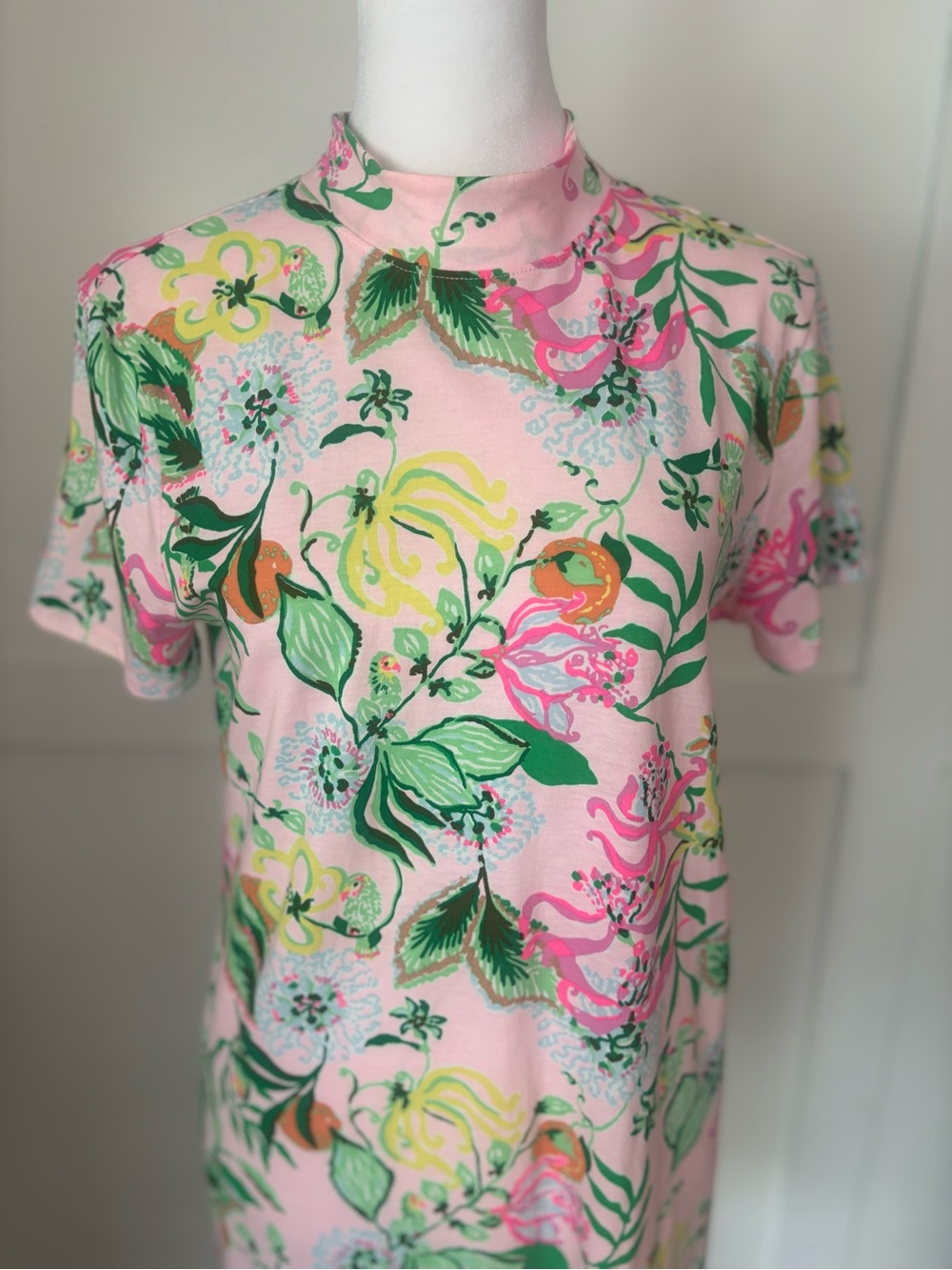 Lilly Pulitzer Hallie Pink Via Amore Spritzer size small in excellent condition - Picture 3 of 7